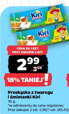 Przekąska z twarogu i śmietanki Kiri