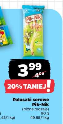 Paluszki serowe Pik-Nik