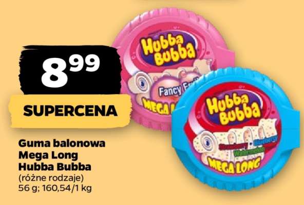 Guma balonowa Mega Long Hubba Bubba