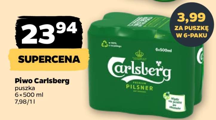 Piwo Carlsberg