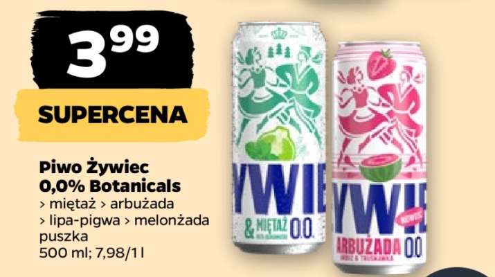 Piwo Żywiec 0,0% Botanicals