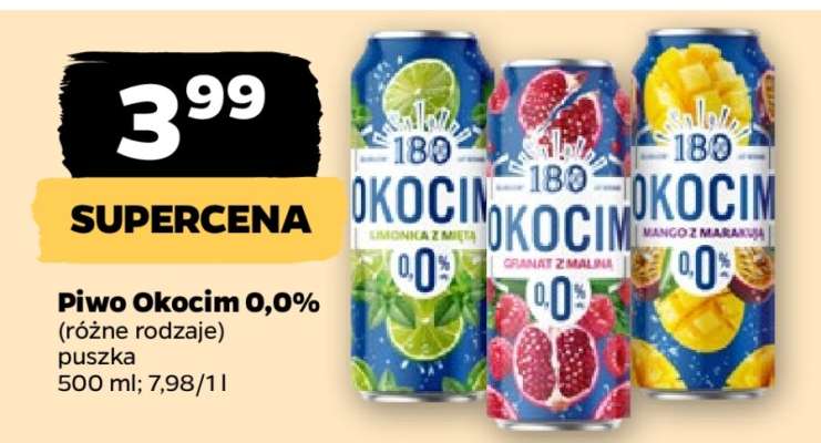 Piwo Okocim 0,0%