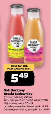 Sok tłoczony Bracia Sadownicy