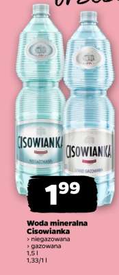 Woda mineralna CISOWIANKA