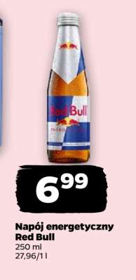 Napój energetyczny RED BULL