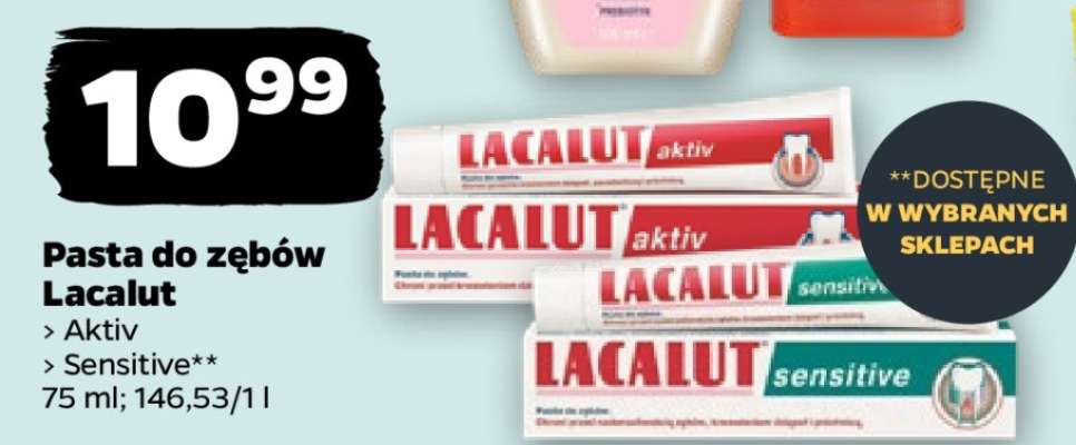 Pasta do zębów Lacalut
