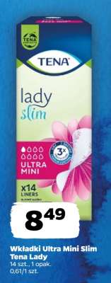 Wkładki Ultra Mini Slim Tena Lady