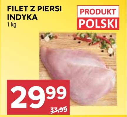 Filet z piersi indyka