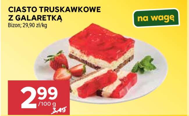 Ciasto truskawkowe z galaretką