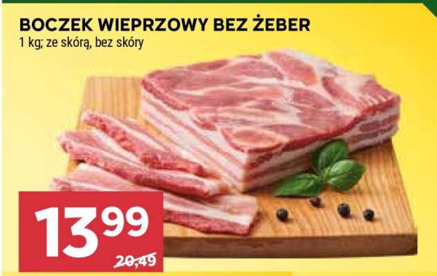 Boczek wieprzowy bez żeber