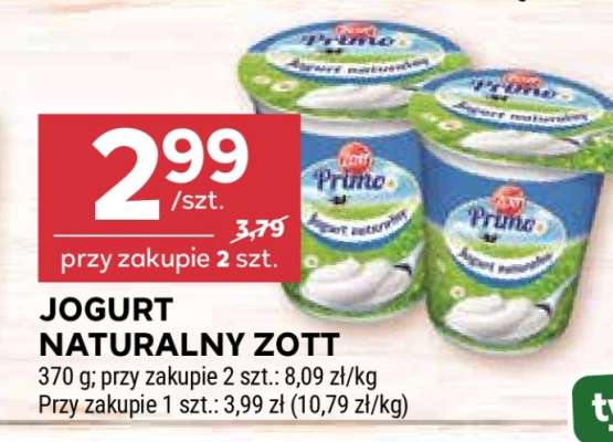 Jogurt naturalny ZOTT