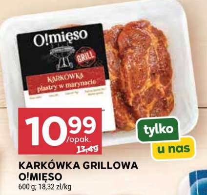 KARKÓWKA GRILLOWA O!MIĘSO