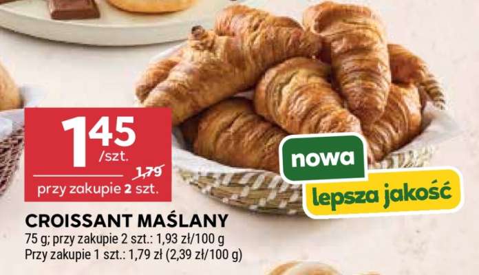 Croissant maślany