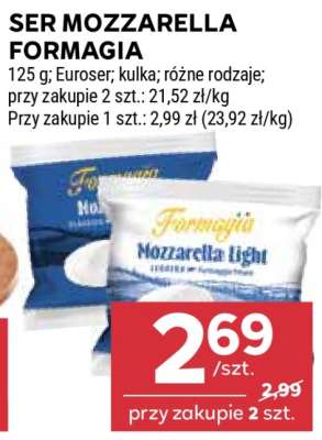 Ser mozzarella FORMAGIA