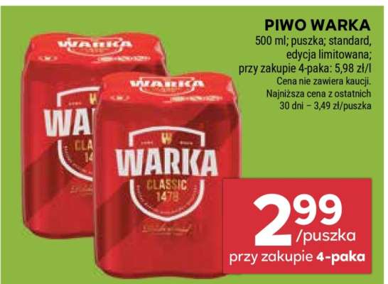 Piwo Warka