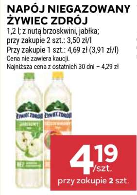Napój niegazowany ŻYWIEC ZDRÓJ