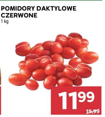 Pomidory daktylowe czerwone