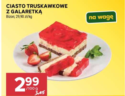 Ciasto truskawkowe z galaretką