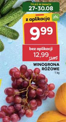 Winogrona różowe