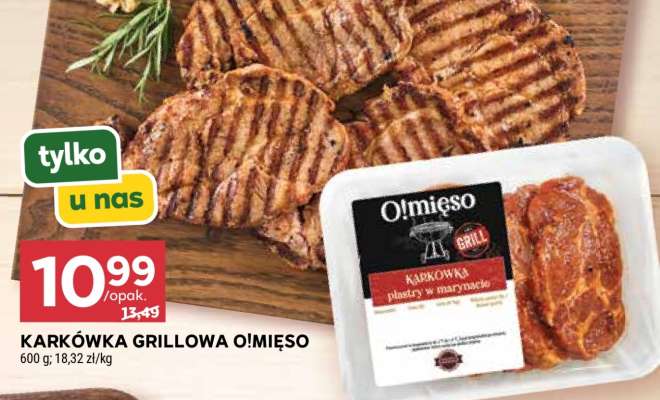 KARKÓWKA GRILLOWA O!MIĘSO