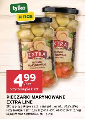 Pieczarki Marynowane Extra Line