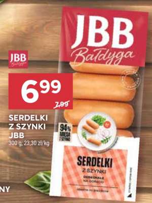 SERDELKI Z SZYNKI JBB