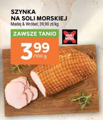 Szynka na soli morskiej