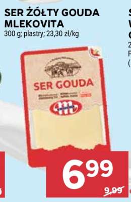 Ser żółty gouda Mlekovita