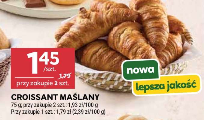 Croissant maślany