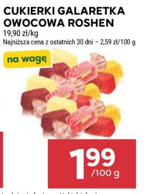 Cukierki Galaretka Owocowa Roshen