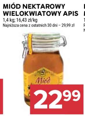 Miód nektarowy wielokwiatowy Apis