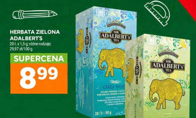 Herbata Zielona Adalberts