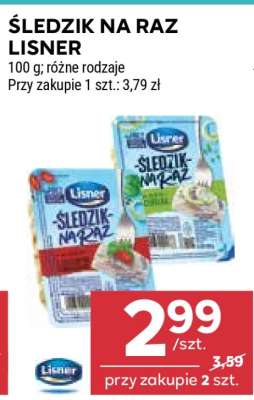 Śledzik na raz LISNER