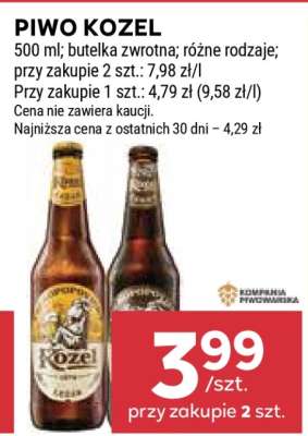 Piwo** KOZEL