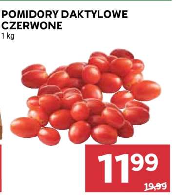 Pomidory daktylowe czerwone