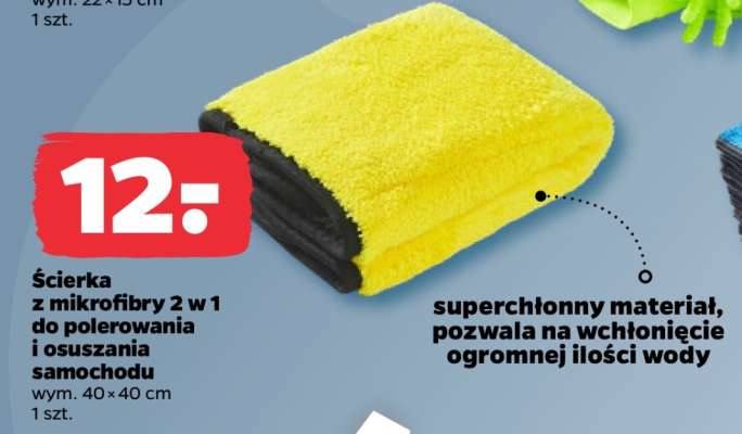 Ścierka z mikrofibry 2 w 1