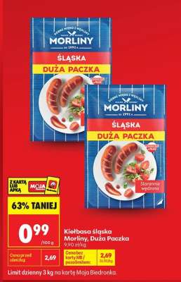 Kiełbasa śląska Morliny Duża Paczka