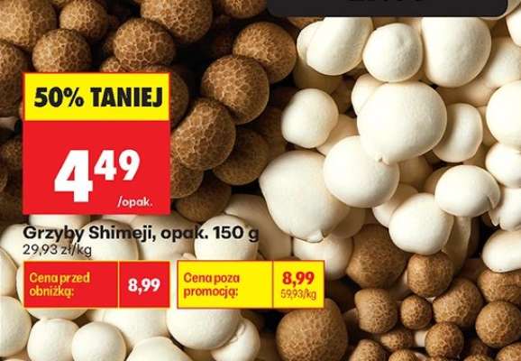 Grzyby Shimeji opak 150 g