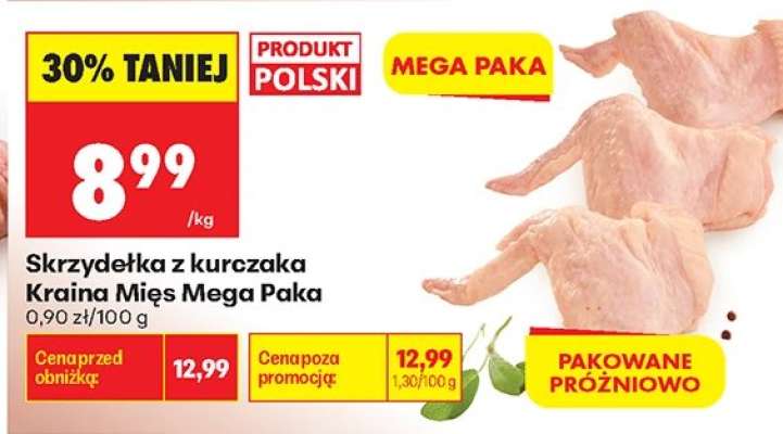 skrzydełka z kurczaka Kraina Mies Mega Paka