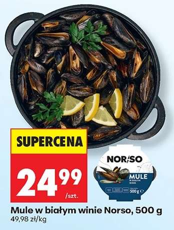 Mule w białym winie Norso, 500 g