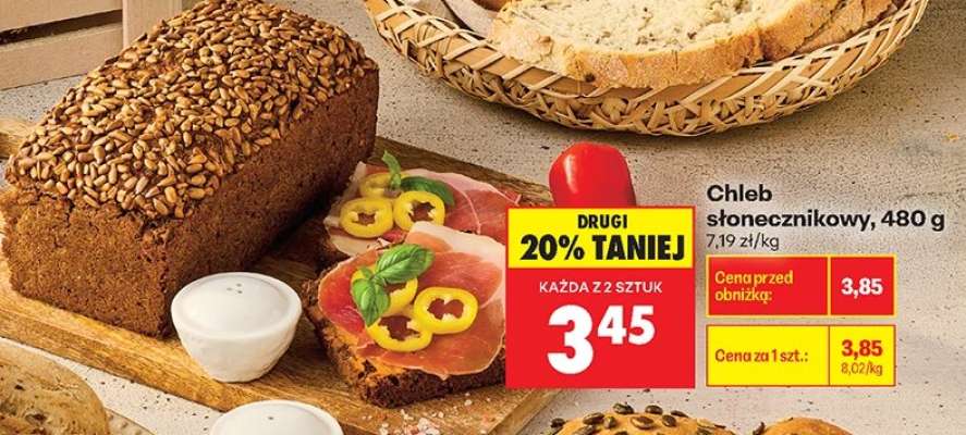 Chleb słonecznikowy 480 g