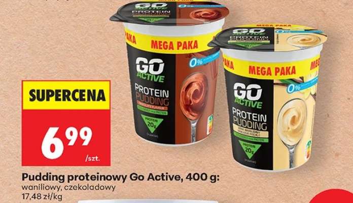 Pudding proteinowy Go Active, 400 g