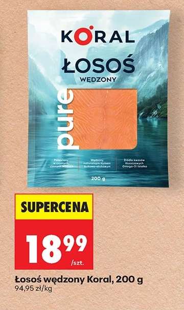 łosoś wędzony Koral, 200 g