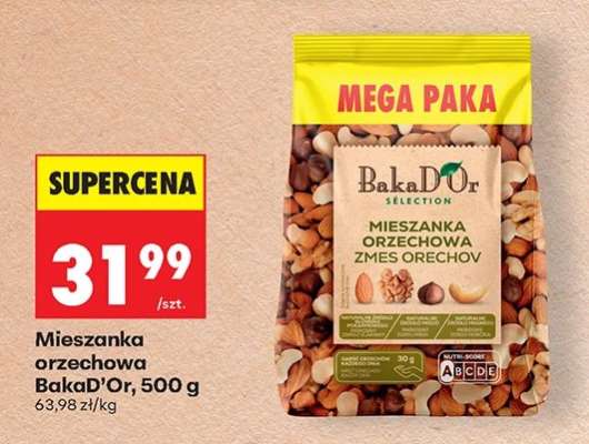 Mieszanka orzechowa BakaD'Or, 500 g