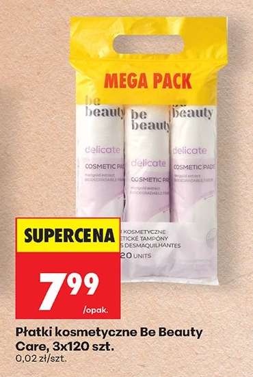 Płatki kosmetyczne Be Beauty Care, 3x120 szt.