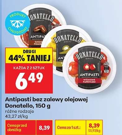 Antipasti bez zalewy olejowej Donatello, 150 g