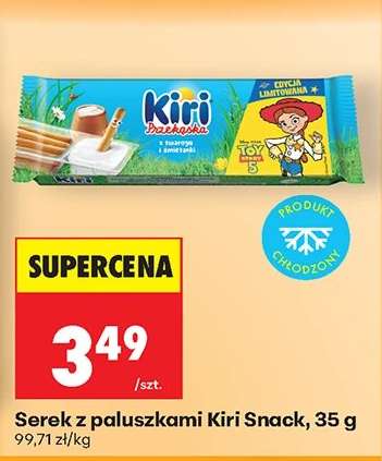 Serek z paluszkami Kiri Snack 35 g