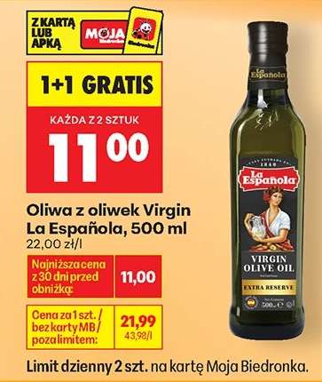 Oliwa z oliwek Virgin La Española, 500 ml