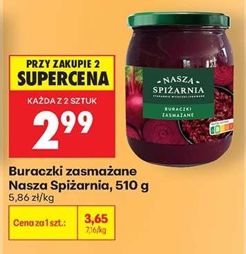 Buraczki zasmażane Nasza Spiżarnia 510 g