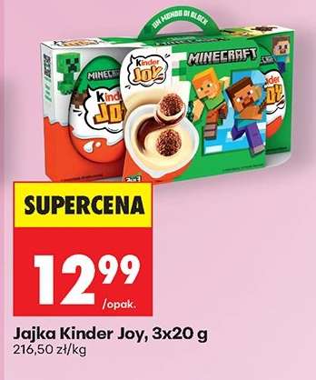 Jajka Kinder Joy, 3x20 g